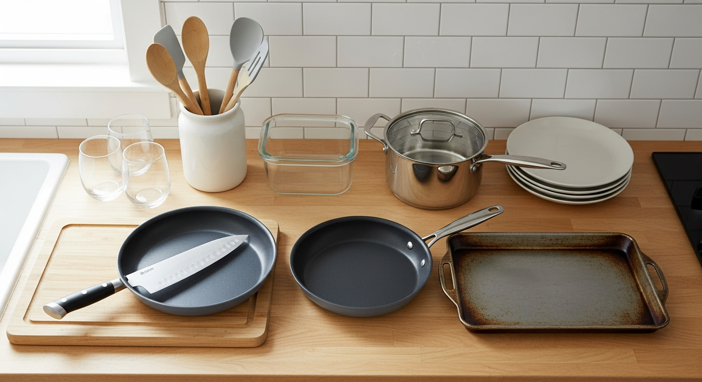 Kitchen Essentials for Your First Apartment: $100, $200, and $500 Setup Guides