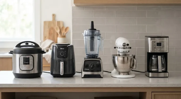 Five essential small kitchen appliances compared side by side